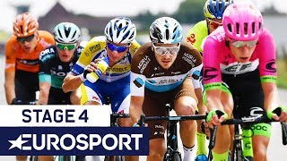 BinckBank Tour 2018  Stage 4 Finish Highlights  Cycling  Eurosport [upl. by Sheepshanks32]