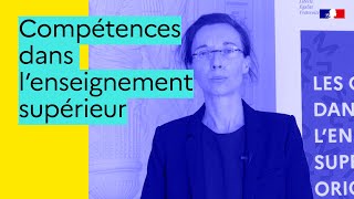 Les compétences dans lenseignement supérieur  origine diversité dapproches cohérence [upl. by Einad]