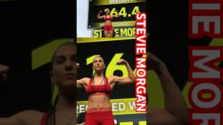 Stevie Morgan vs Amanda Serrano Boxing weigh in 4 Jake Paul vs Mike Perry [upl. by Yrrek953]