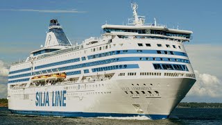 Helsinki Silja Symphony Passing Suomenlinna Entering Kustaanmiekka July 24 Panasonic Lumix G9II [upl. by Isdnil457]