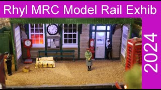 Rhyl amp District MRC  Model Railway Exhibition 2024 [upl. by Hugon161]