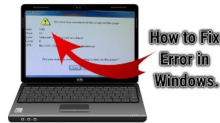 How to Fix “Script Error” An Error Has Occurred In The Script On This Page In Windows PC [upl. by Dawkins]