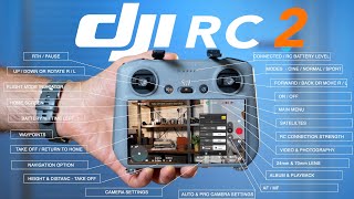 DJI RC 2 User Manual Tutorial Mini 4 Pro  Air 3  Air 3s  NEO [upl. by Haland]