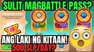 Earn 500 SLP Per Day Through Axie Infinity Battle Pass  Axie Infinity Update [upl. by Nosreme]