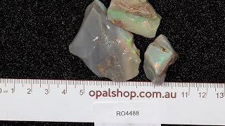 Ro4488  Seam Opal Parcel from Lightning Ridge Australia [upl. by Pussej]