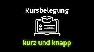 Kursbelegung kurz und knapp  HTW Berlin [upl. by Palestine944]