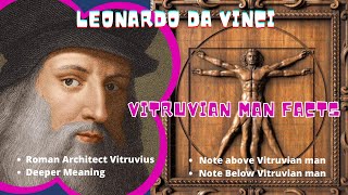 Vitruvian man Facts  Leonardo Da Vinci  Roman Architect Vitruvius [upl. by Dorcy909]