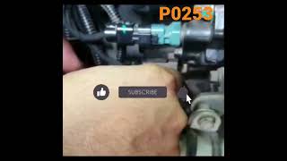 🔧JCB IMV valve DTC Code⚙️ P0253P0252jcb jbco2 inletmetering valveshort shortvideo [upl. by Desiree]