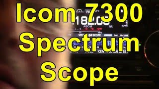 Icom 7300 Spectrum Scope  IMPROVED [upl. by Otinauj]