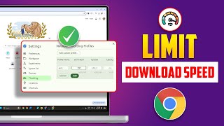 How To Limit Download Speed in Google Chrome  Control Internet Speed in Chrome [upl. by Eisoj]