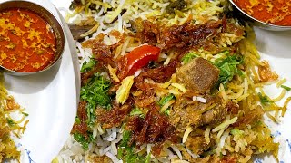 Mutton Dum Biryani  मटन दम बिरयानी  Mutton Biryani Recipe in Marathi  Preetis Kitchen [upl. by Meingoldas]