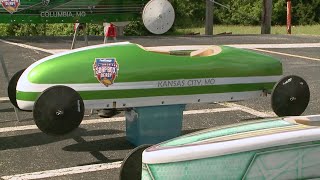 KC Soap Box Derby racer packs up for International Championship [upl. by Kreiner46]