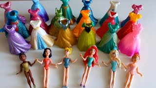 Disney Princess Doll Makeover  DIY Miniature Ideas for Barbie  Wig Dress Faceup and More DIY [upl. by Alleiram]