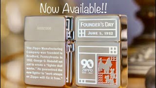 2022 Founders Day Zippo 1935 Replica Limited To 5000 Pieces Now Available [upl. by Greenebaum]