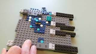 Building Lego Minecraft The Deep Dark Battle SET 21246 PART 1 [upl. by Ramirol308]