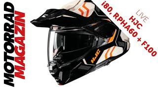 HJC i80 RPHA60 und F100 – Drei neue Helme auf der EICMA 2024 [upl. by Nethsa484]