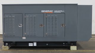 Generac SG0100 100 kW natural gas  propane generator 89L engine 94 Hrs Year 2017  CSDG  3986 [upl. by Nnylassej]