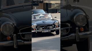 Millionaire cruising in Monaco with his classic Mercedes monaco mercedes millionaire luxury [upl. by Eceinwahs]