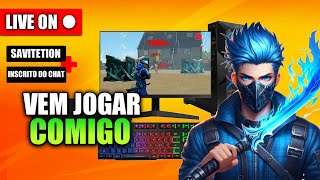 💛 LIVE DO SAVITETION 💛 JOGANDO COM OS INSCRITOS 💛 4v4 e 6v6 💛 FREE FIRE AO VIVO 💛 LIVE ON 💛 [upl. by Haroldson]