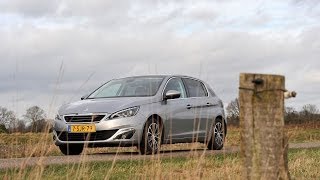 Peugeot 308 16 eHDi test 2014 [upl. by Ragg61]