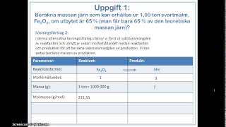 Avancerade kemiska beräkningar del 4 [upl. by Dusty]