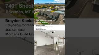 7401 Shedhorn Drive  Bozeman Montana 59718 [upl. by Riker]