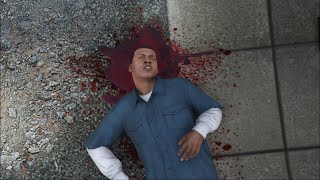 GTA 5 Franklin Kills Himself in the final mission [upl. by Neeloc653]