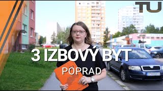 3 IZBOVÝ BYT NA PREDAJ  Poprad [upl. by Nevsa]