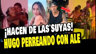 HUGO GARCIA FUE AMPAYADO PERREANDO CON SU NOVIA ALEXANDRA EN UNA DISCO [upl. by Cristin]