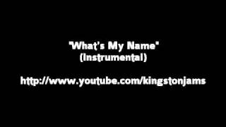 Rihanna  Whats My Name Instrumental Karaoke [upl. by Mcdade]