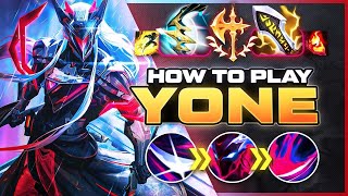 HOW TO PLAY YONE SEASON 14  NEW Build amp Runes  Season 14 Yone guide  League of Legends [upl. by Lambrecht]