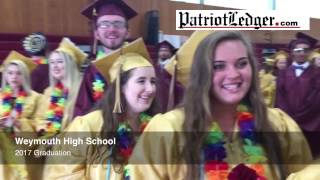 Weymouth High School grads participate in 2017 graduation [upl. by Gonyea]