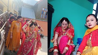 Dhulan gyi pani pa☺aur dhulan na bnaya parshad💕Sarazi marraige culture part4 😊sonika Thakur vlogs [upl. by Ennaeerb]