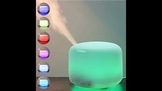 Difuzor Aromaterapie Umidificator cu Ultrasunete  Aromatherapy Diffuser  Ultrasonic diffuser [upl. by Ebocaj22]