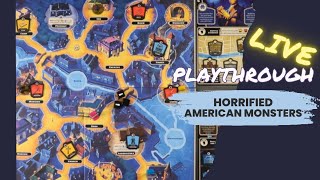 Live Play Horrified American Monsters [upl. by Elirpa12]