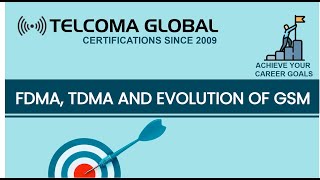 FDMA TDMA and Evolution of GSM  GSM fundamentals by TELCOMA Global [upl. by Rosy]