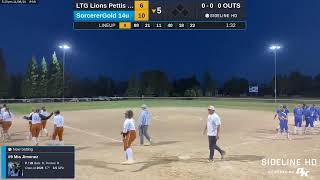 LTG Lions Pettis 20282029 14u vs Sorcerer Gold 14u 20241109 [upl. by Pren]