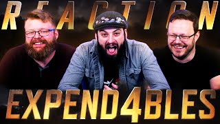 EXPEND4BLES Official Trailer REACTION [upl. by Sidwel]