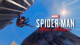 Blanks  Turn Around SpiderMan Miles Morales PS4 Cinematic Web Swinging [upl. by Gerstein]