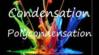 Equations de polycondensations [upl. by Ummersen]