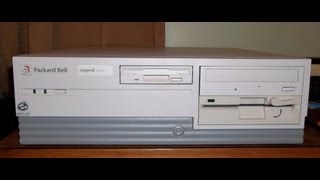 Packard Bell Legend 814CD [upl. by Lenaj]