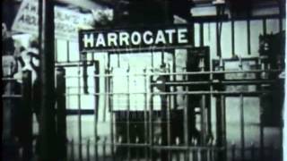 Harrogate railway station 1930s Film 90831 [upl. by Enalb]