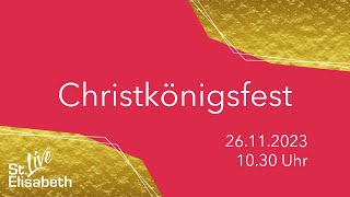 Tragwerk7  Gottesdienst am 26112023 zum Christkönigsfest aus PostbauerHeng [upl. by Pelaga]