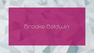 Brooke Baldwin  appearance [upl. by Enelrahc]