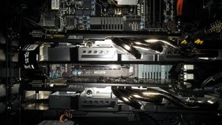 Twoway SLI ASUS GTX 660 Ti DirectCU II Overclocked [upl. by Soirtimid]