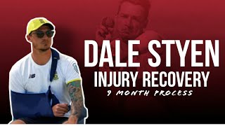 Dale Styen  Injury Recovery  9 months Dedication just in 40 seconds  CRICKET PORT [upl. by Alaster]