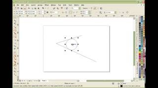 How to connect circle on two tangents in CorelDRAW X5 [upl. by Neehsuan]