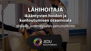 Lähihoitaja  ikääntyvien hoidon ja kuntoutumisen osaamisala [upl. by Arrac]