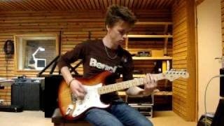 Blues Improvisation on Fender Stratocaster Gotta Love the Neck tone [upl. by Vivyanne]