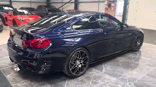 2018 BMW M4 COMPETITION TANZANITE BLUE [upl. by Avitzur]